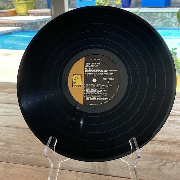 The 5th Dimension The Age of Aquarius Vinyl LP 1969 Gatefold Soul City SCS-92005 - Picture 7 of 9